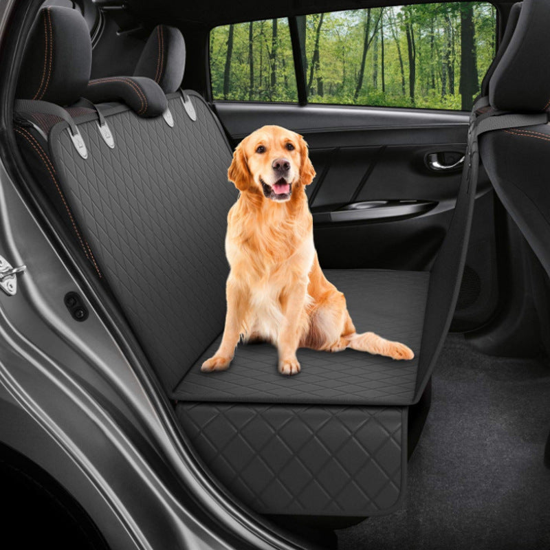 Waterproof Dog Car Seat Cover Hammock with Mesh Window
