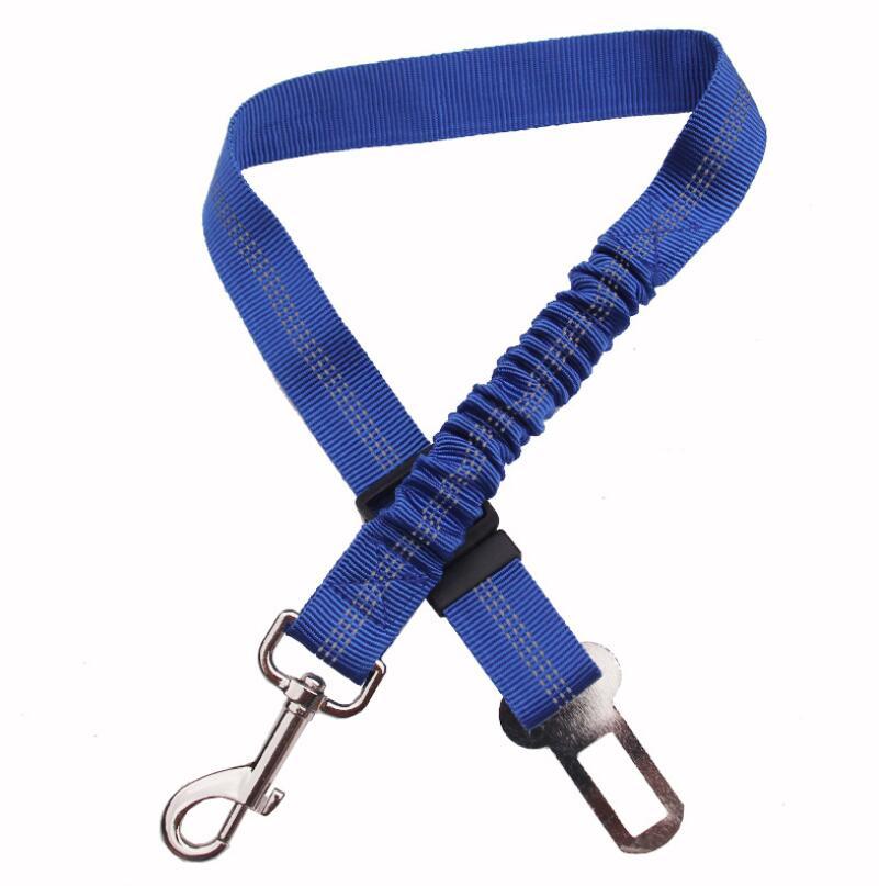 Elastic Pet Seatbelt Harness Leash – Tangle-Free Car Safety Restraint