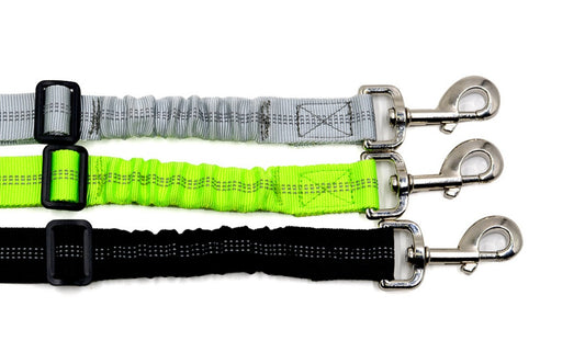 Elastic Pet Seatbelt Harness Leash – Tangle-Free Car Safety Restraint