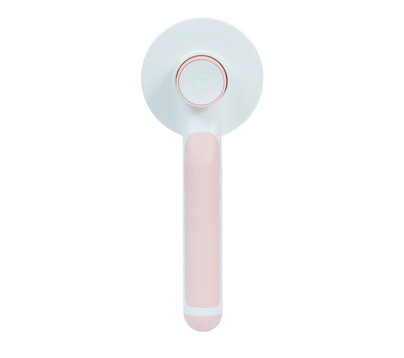 One-Click / Self-Cleaning Pet Grooming Comb – Round Handle Deshedding Tool for Dogs & Cats