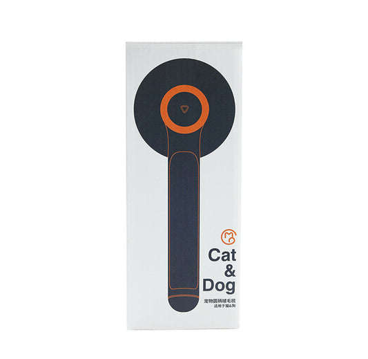 One-Click / Self-Cleaning Pet Grooming Comb – Round Handle Deshedding Tool for Dogs & Cats