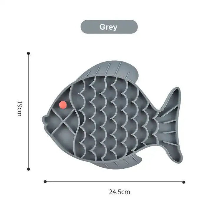 Silicone Pet Lick Pad – Slow Feeder for Dogs & Cats